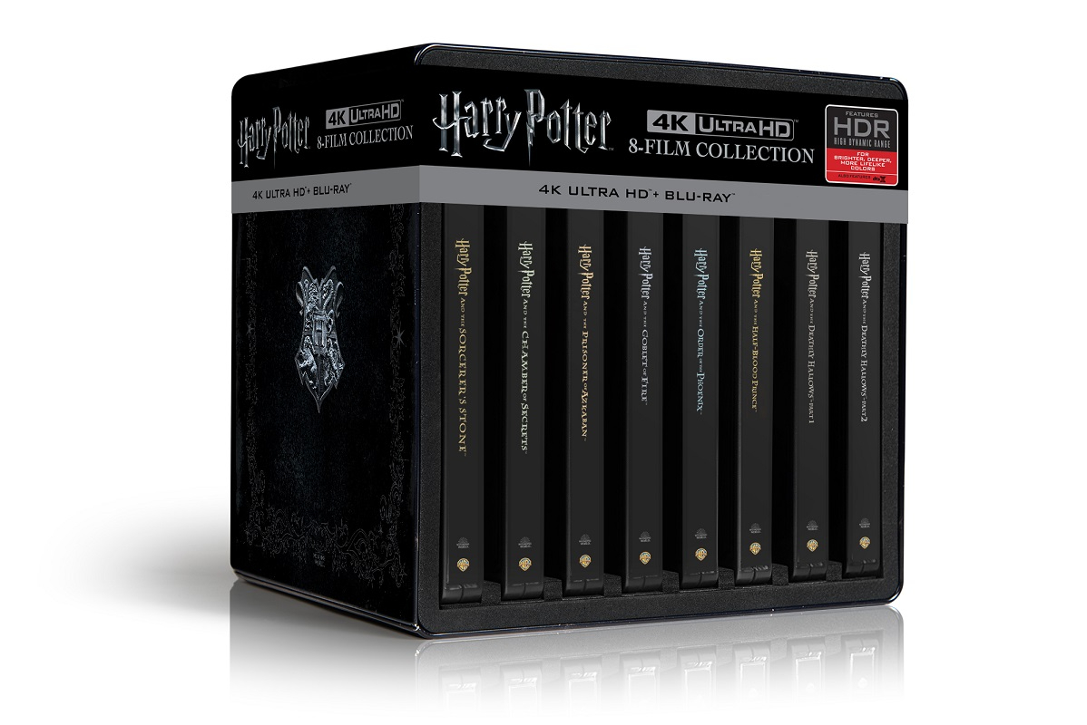 Harry Potter 8Film Collection Limited Edition Steelbook 4K UHD Boksit ja TV sarjat Future